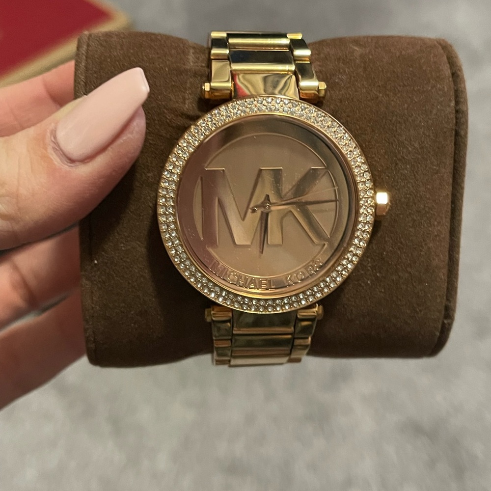 Gold Michael Kors Watch